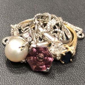 K18 /Pt900 /Pt850 リング ネックレス トップ