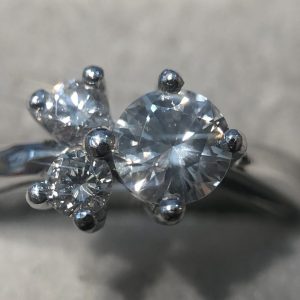 Pt950 ダイヤモンド リング