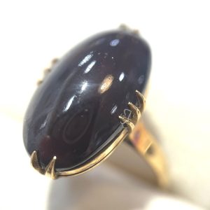K18 18金 オニキス リング
