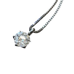 ダイヤモンド 1.50ct付き Pt900 ネックレス
