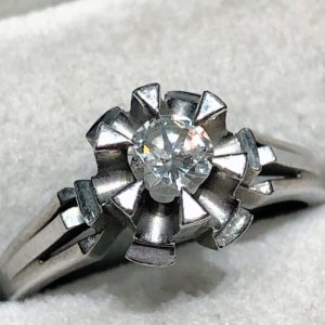 Pt900 プラチナ900 ダイヤ リング