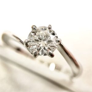 Pt900 プラチナ ダイヤモンドリング