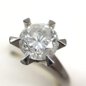 Pt900 プラチナ900 ダイヤモンド リング