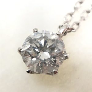 Pt900 プラチナ ダイヤ ネックレス