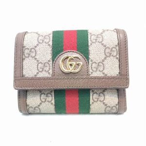 グッチ GGスプリーム 三つ折り財布
