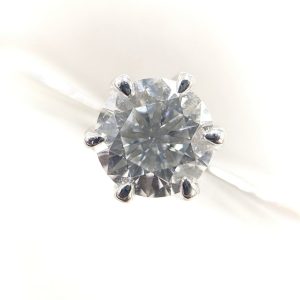 Pt900 ダイヤモンドリング 0.33ct
