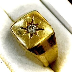 K18(18金)メレダイヤ リング