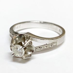 Pt900 ダイヤモンドリング アクセサリー