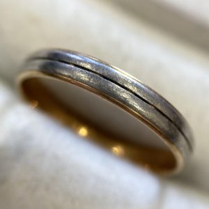 K18/Pt900のコンビリング