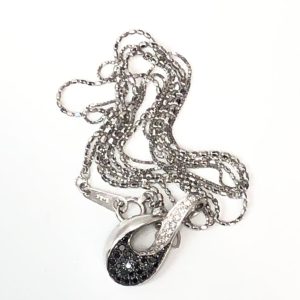 K18WG ダイヤモンドネックレス｜前橋市古市町