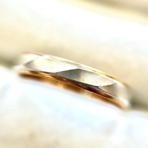 K18 Pt850 ハーフリング