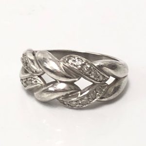 Pt900 メレダイヤモンドリング｜前橋市緑が丘町