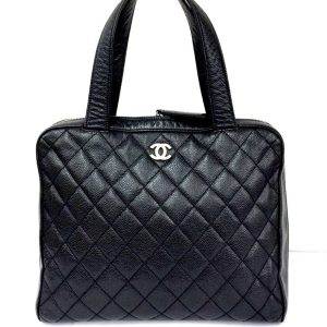 CHANEL シャネル キャビアスキン マトラッセ トートバック