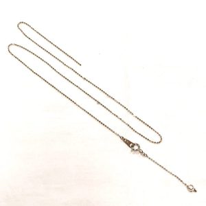 K18WG(18金ホワイトゴールド) ネックレスチェーン