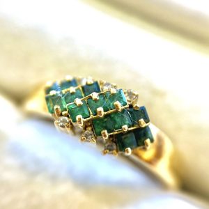 K18 エメラルドリング