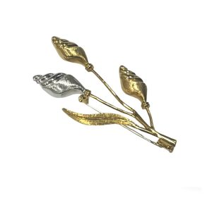 K18 ブローチ アクセサリー