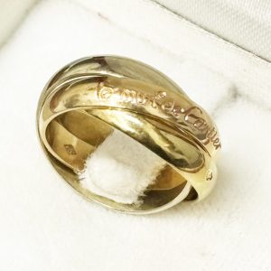 Cartier カルティエ トリニティ リング K18