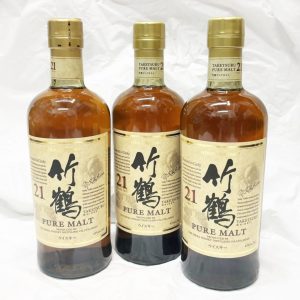 竹鶴 21年 ウイスキー お酒 3点