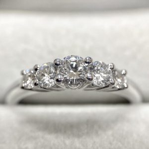 Pt900 ダイヤモンド リング