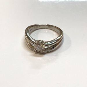 Pt900 ダイヤモンド リング