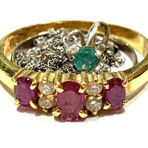 K18 18金 750 リング ネックレス おまとめ