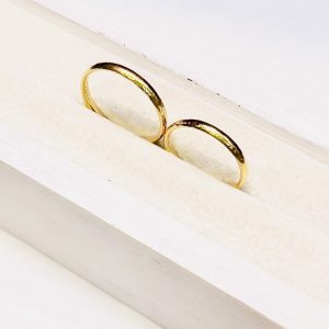 K18 18金 ペアリング 指輪