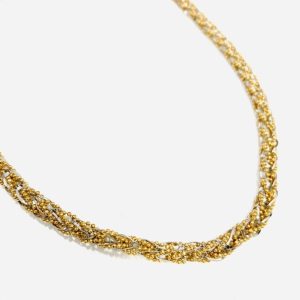 K18/Pt850 ネックレス