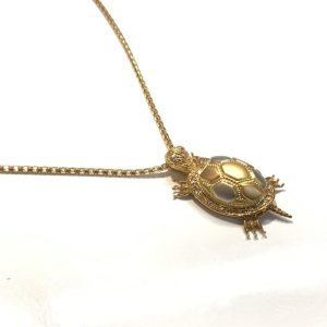 K18/Pt900 ネックレス