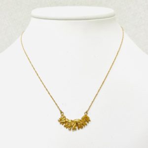 K18 メレダイヤ0.02ct付きネックレス