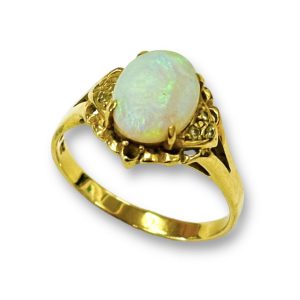 K18 オパール リング アクセサリー