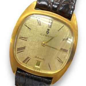 コルム 18K クォーツ 腕時計