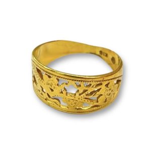 K18 18金 リング アクセサリー