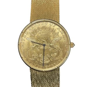 コルム コインウォッチ 20ドル金貨 K18(18金)金無垢