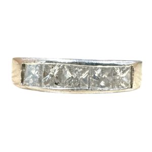 Pt850 プラチナ850 メレダイヤ0.87ct リング