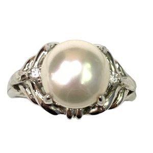 Pt900(プラチナ) パールリング