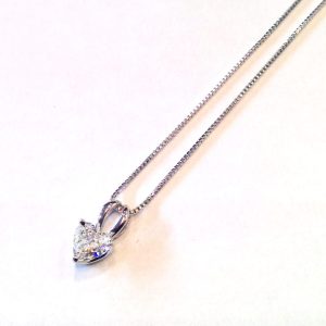 Pt900 ダイヤモンドネックレス