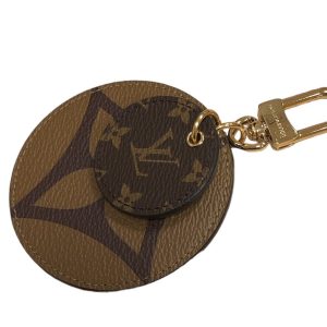 ルイヴィトン ポルト クレ・イリュストレ キーリング バックチャーム アクセサリー モノグラム ジャイアント リバース