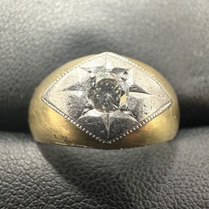 K18 リング RD0.2ct