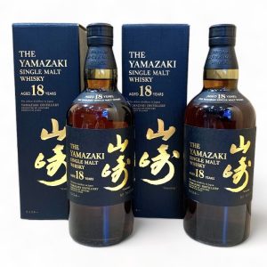 山崎18年ホログラム無し旧箱付き