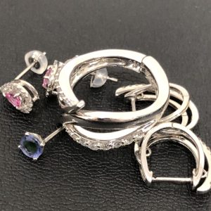 K18WGリング / ピアス / イヤリング