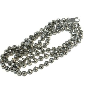 K18WG 18金ホワイトゴールド ネックレス