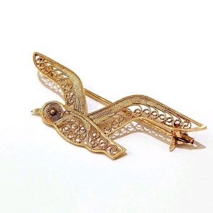 18金 ブローチ