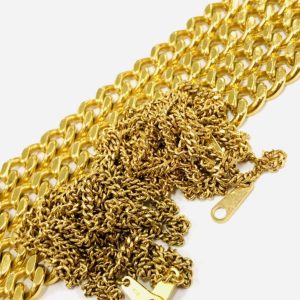 K18 ゴールドネックレスおまとめ