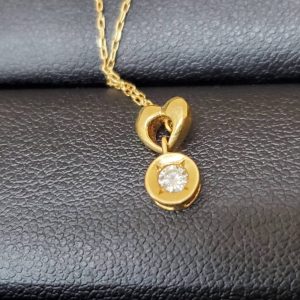 ネックレス 18金 ダイヤモンド ジュエリー