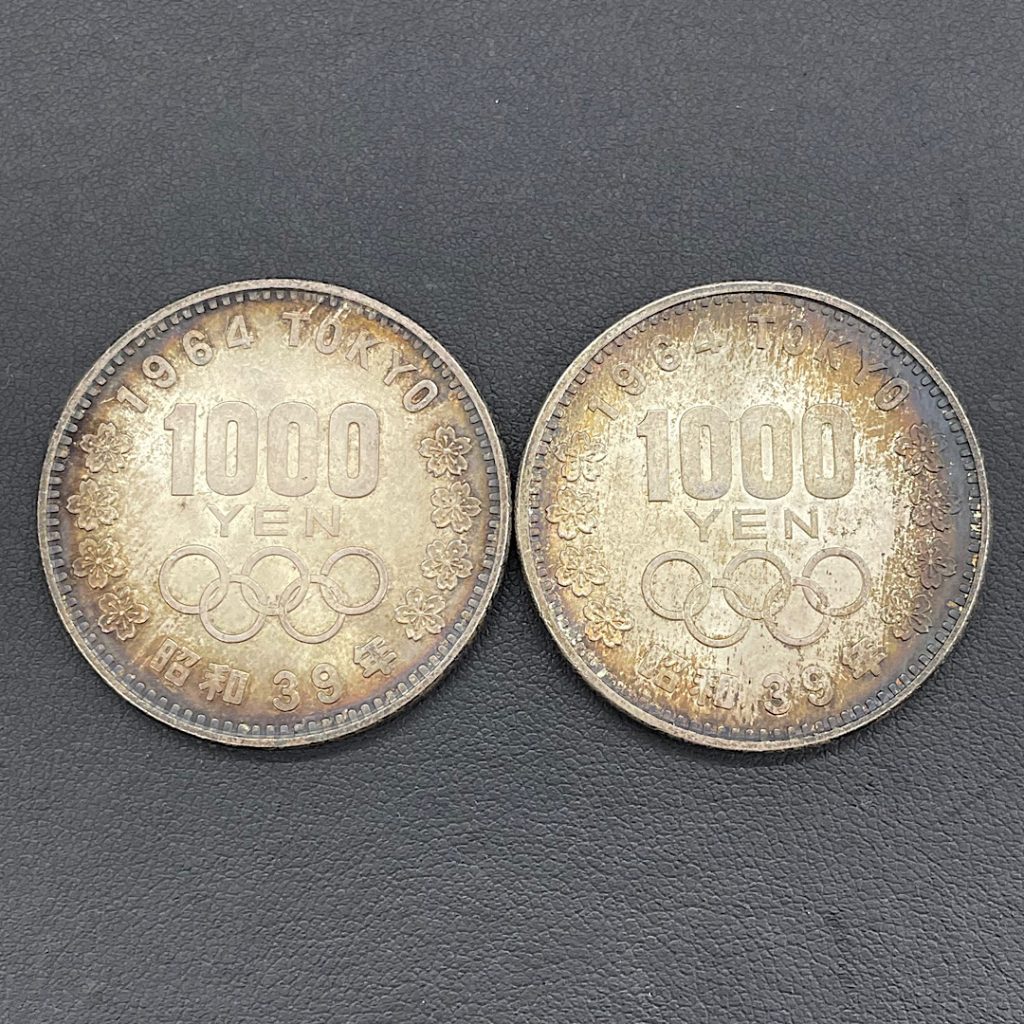 1964年 東京オリンピック記念1,000円銀貨