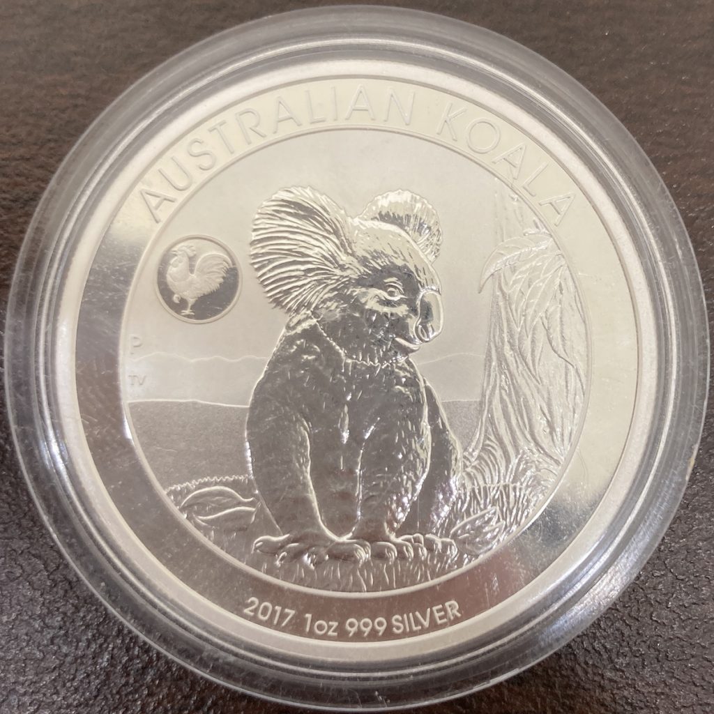 Silver1000 銀貨 コアラ