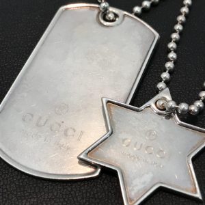 グッチ / ドッグタグ キーホルダー