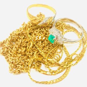 K18 Pt850 エメラルド 金プラチナアクセサリーおまとめ