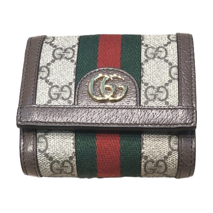 グッチ GGウォレット オフディア 三つ折り財布の買取実績 | 買取専門店  