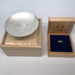 純銀製　銀杯とリング